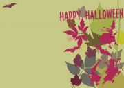 Hexen - Happy Halloween - Gutscheinvorlage grün
